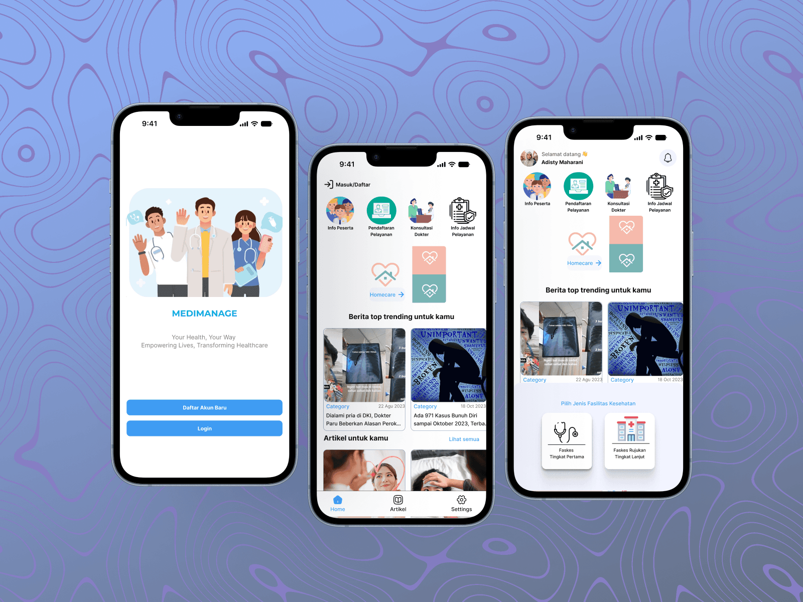 MediManage project preview